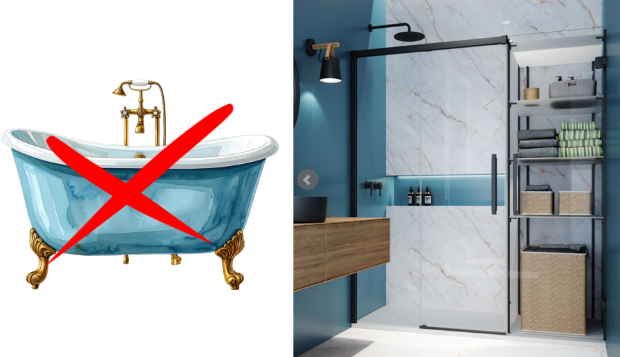 Cambio de bañera a ducha