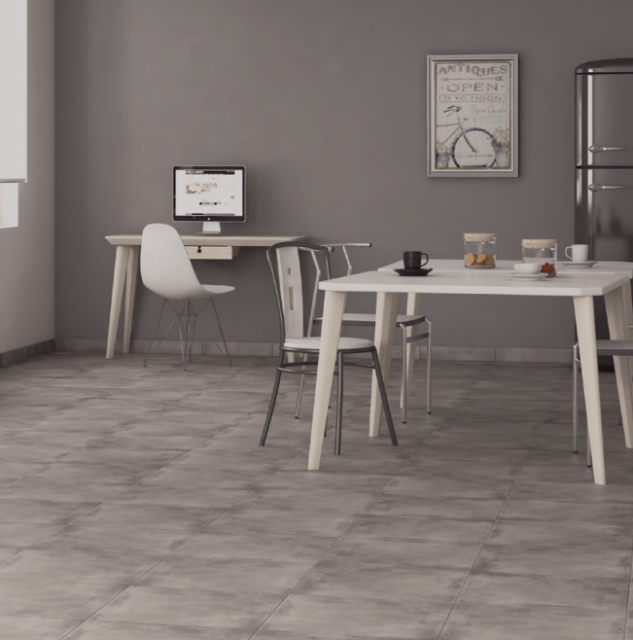 Azulejos cocina gris oscuro