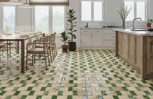 Azulejos relieve cocina